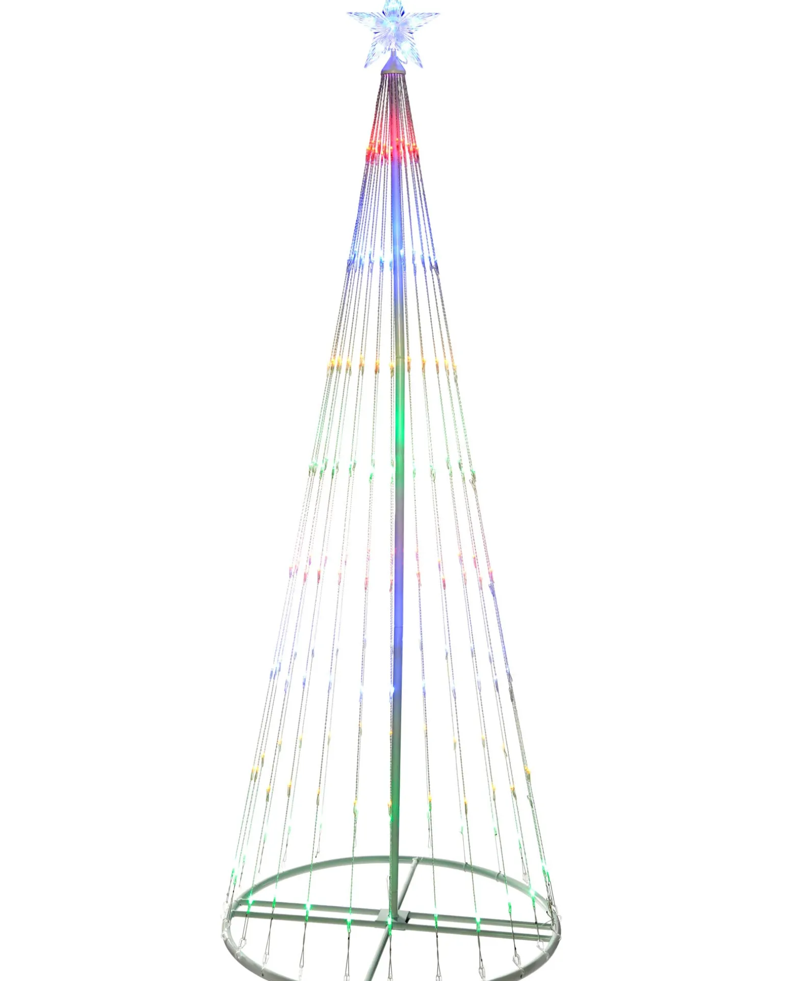Animated Flashing Pop-Up Christmas Tree, 190 Cm