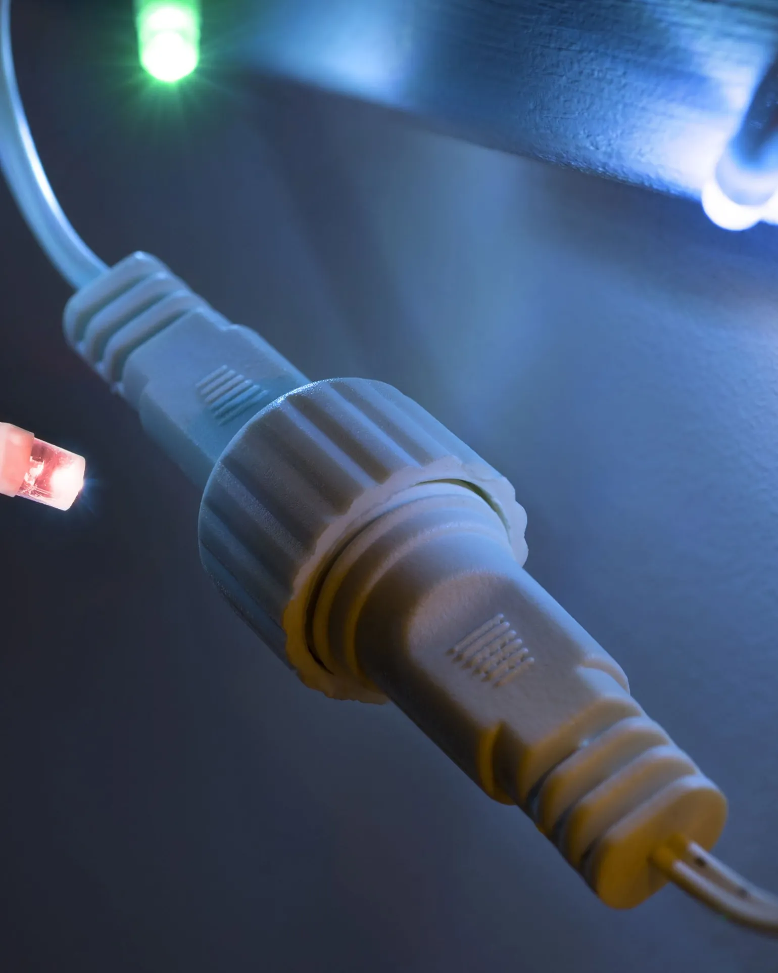 Connectable Icicle 100 LED Christmas Lights, Multi-Coloured