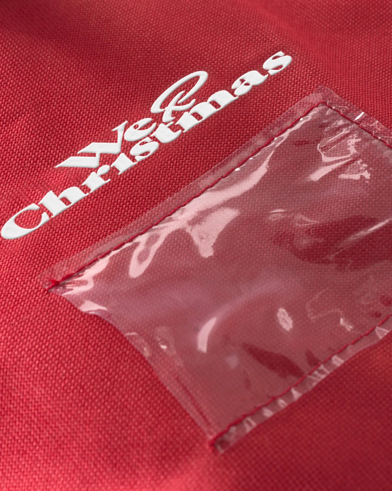 Garland & Wreath Storage Bag, Red, 76 Cm