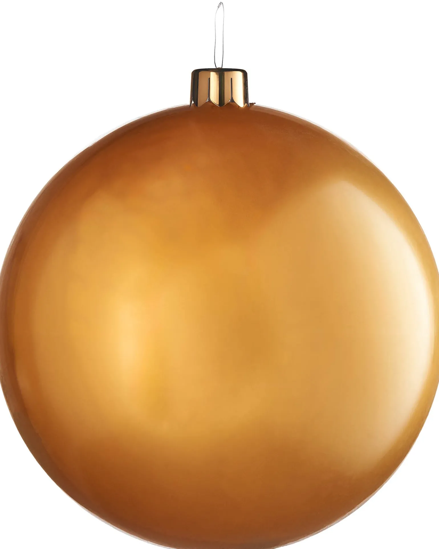 Inflatable Christmas Bauble, Gold, 76 Cm