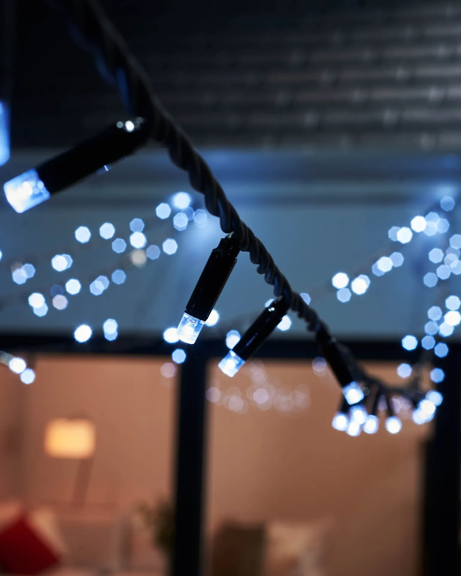 LINK PRO LED String Lights, Black Cable, White