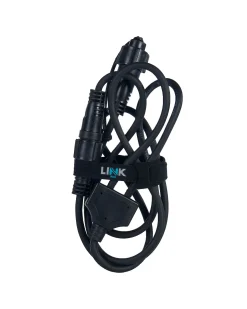 LINK PRO Y Cord Connector, Connectable, Black