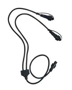 LINK PRO Y Cord Connector, Connectable, Black