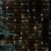LINK UP LED Curtain Lights, White Cable, 1 M X 1.2 M, White