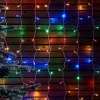 LINK UP LED Curtain Lights, White Cable, 1 M X 1.2 M, Multi Colour