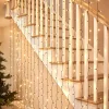 LINK UP LED Curtain Lights, Black Cable, 1 M X 1.2 M, Warm White