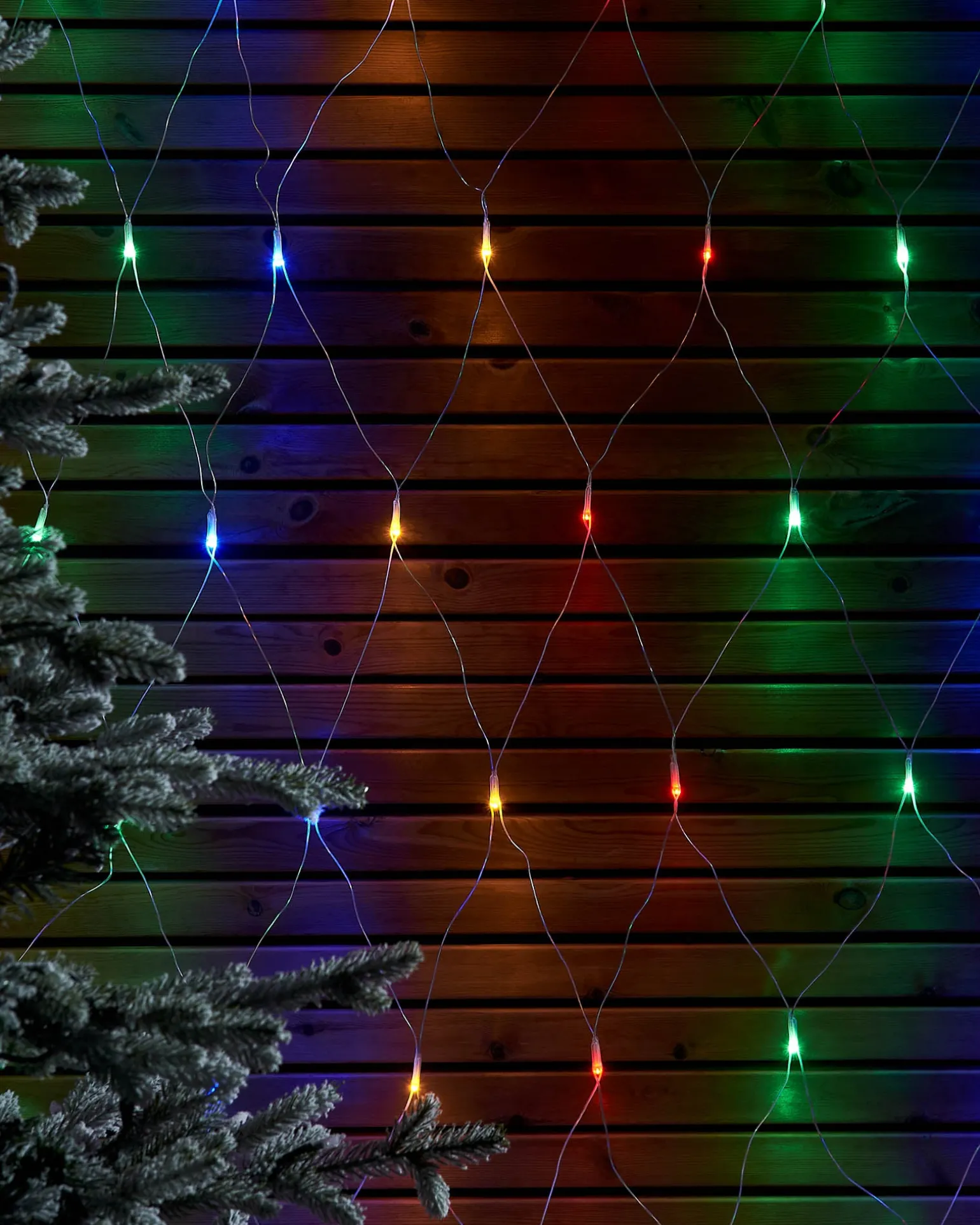 LINK UP LED Net Lights, 3 M X 3 M, Multi Colour