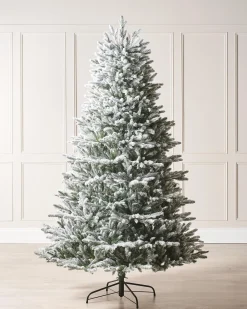 Luxury Snow Flocked Christmas Tree, 7 Ft