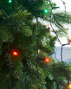 Multi-Coloured LED Christmas Tree Light String, 2 M