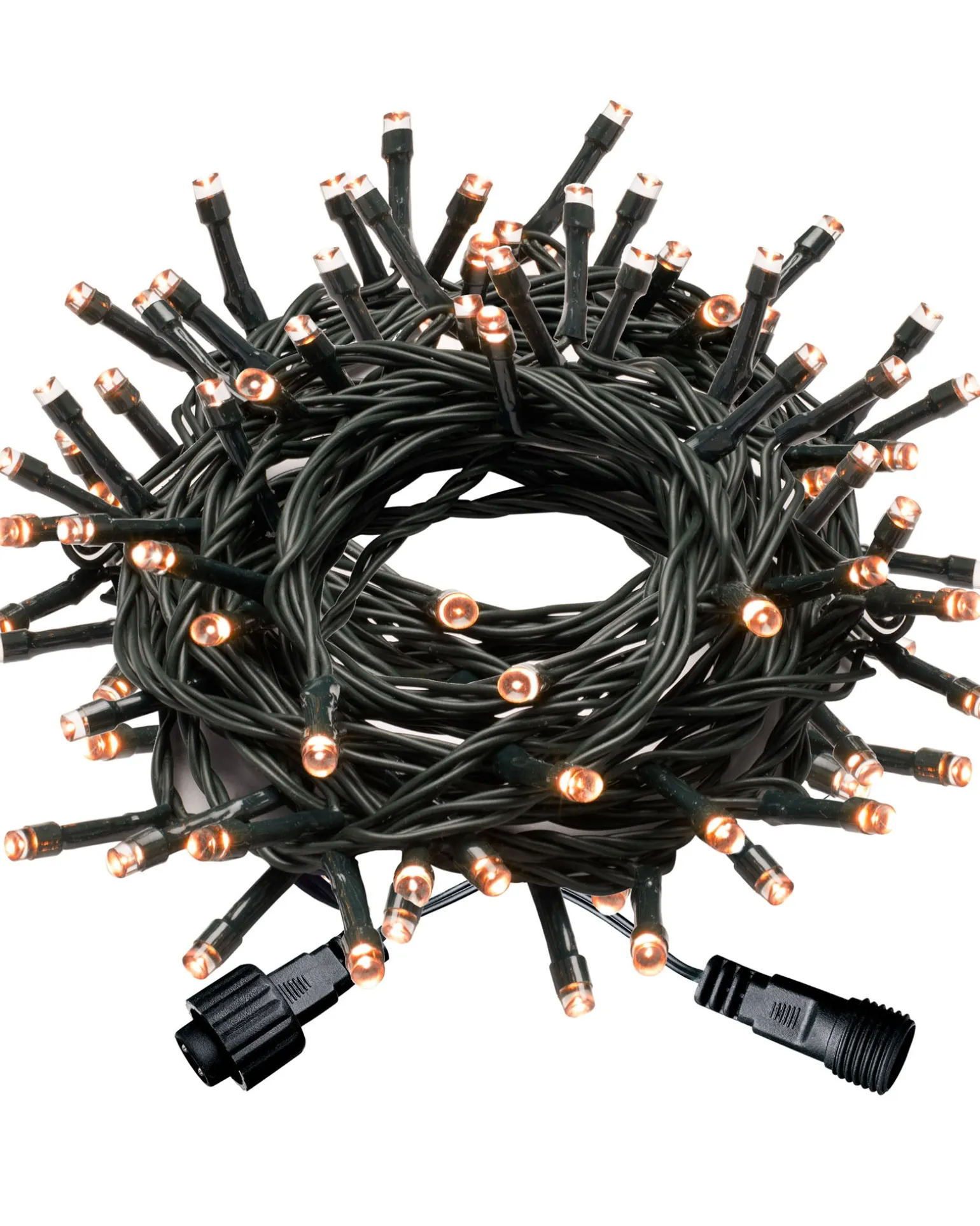 Multi-Function 100 LED Connectable Light String, Warm White