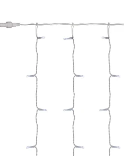 Multi-Function 500 LED Connectable Curtain Light String, Bright White