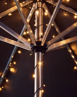 Outdoor Multi-Function 120 LED Light String, Warm White