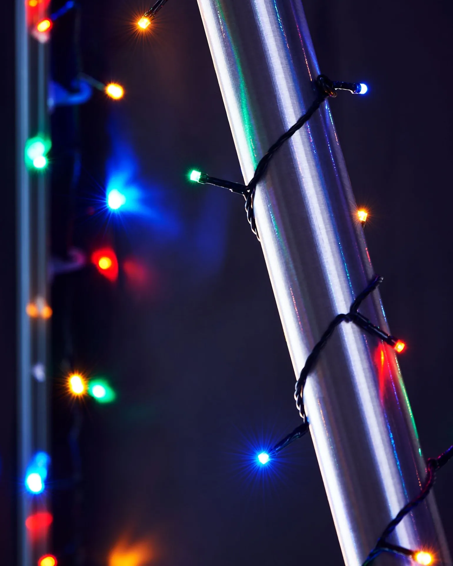 Outdoor Multi-Function 360 LED Light String, Multi Colour