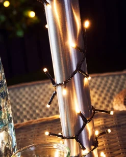Outdoor Multi-Function 480 LED Light String, Warm White