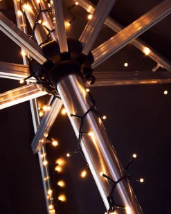 Outdoor Multi-Function 960 LED Light String, Warm White
