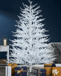 Pre-Lit Arctic Ice Twig Christmas Tree, 6 Ft