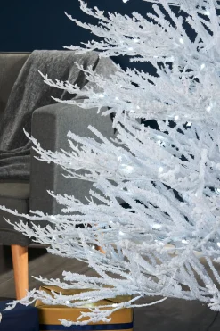 Pre-Lit Arctic Ice Twig Christmas Tree, 7 Ft