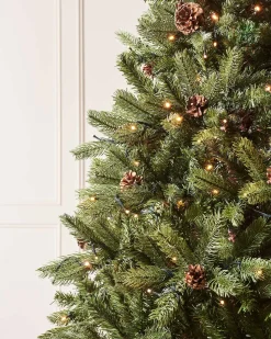 Pre-Lit Craford Pine Christmas Tree, 8 Ft