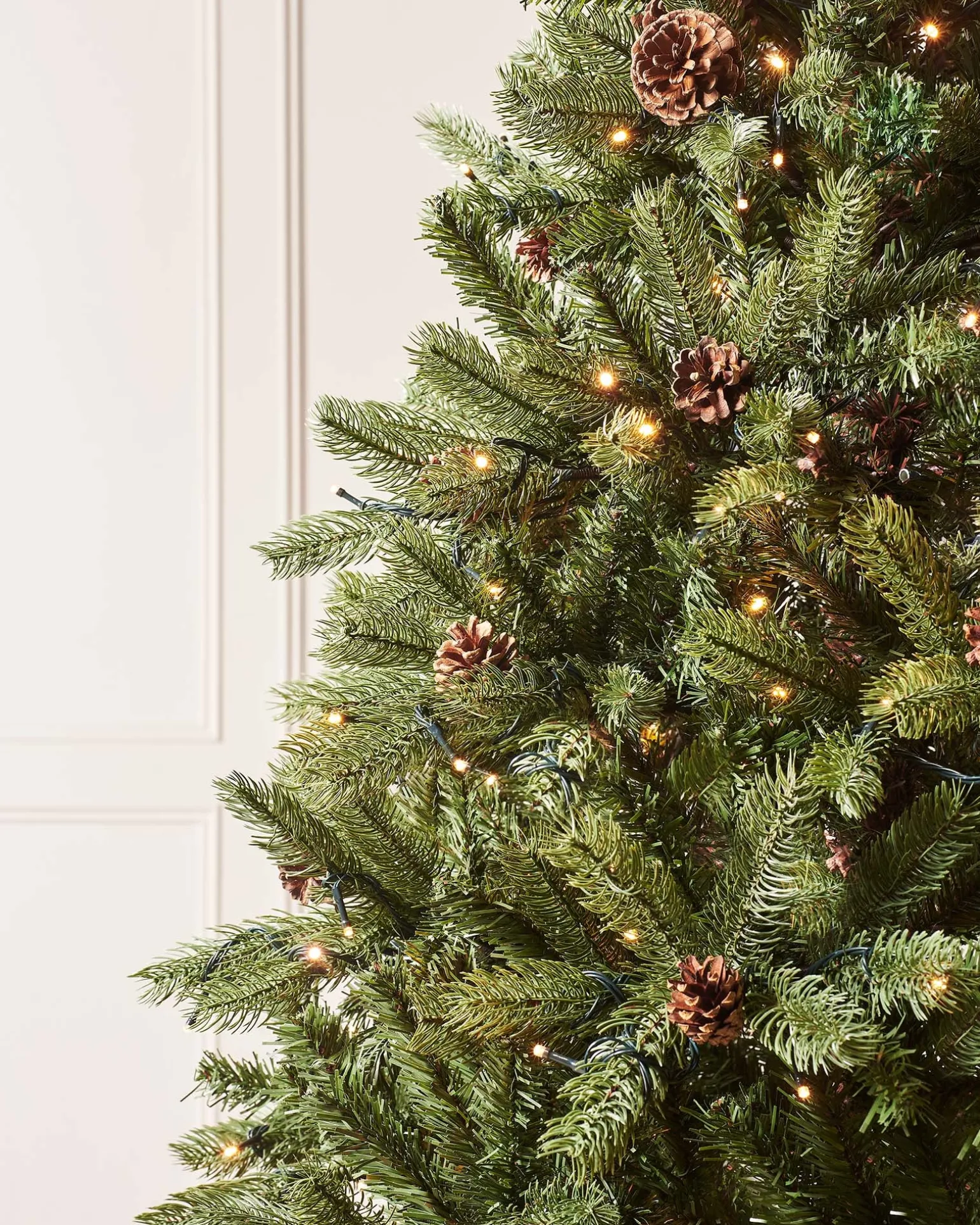 Pre-Lit Craford Pine Christmas Tree, 8 Ft