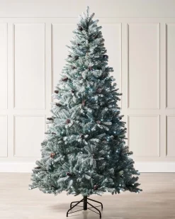 Pre-Lit Edwardian Spruce Multi-Function Christmas Tree, 5 Ft
