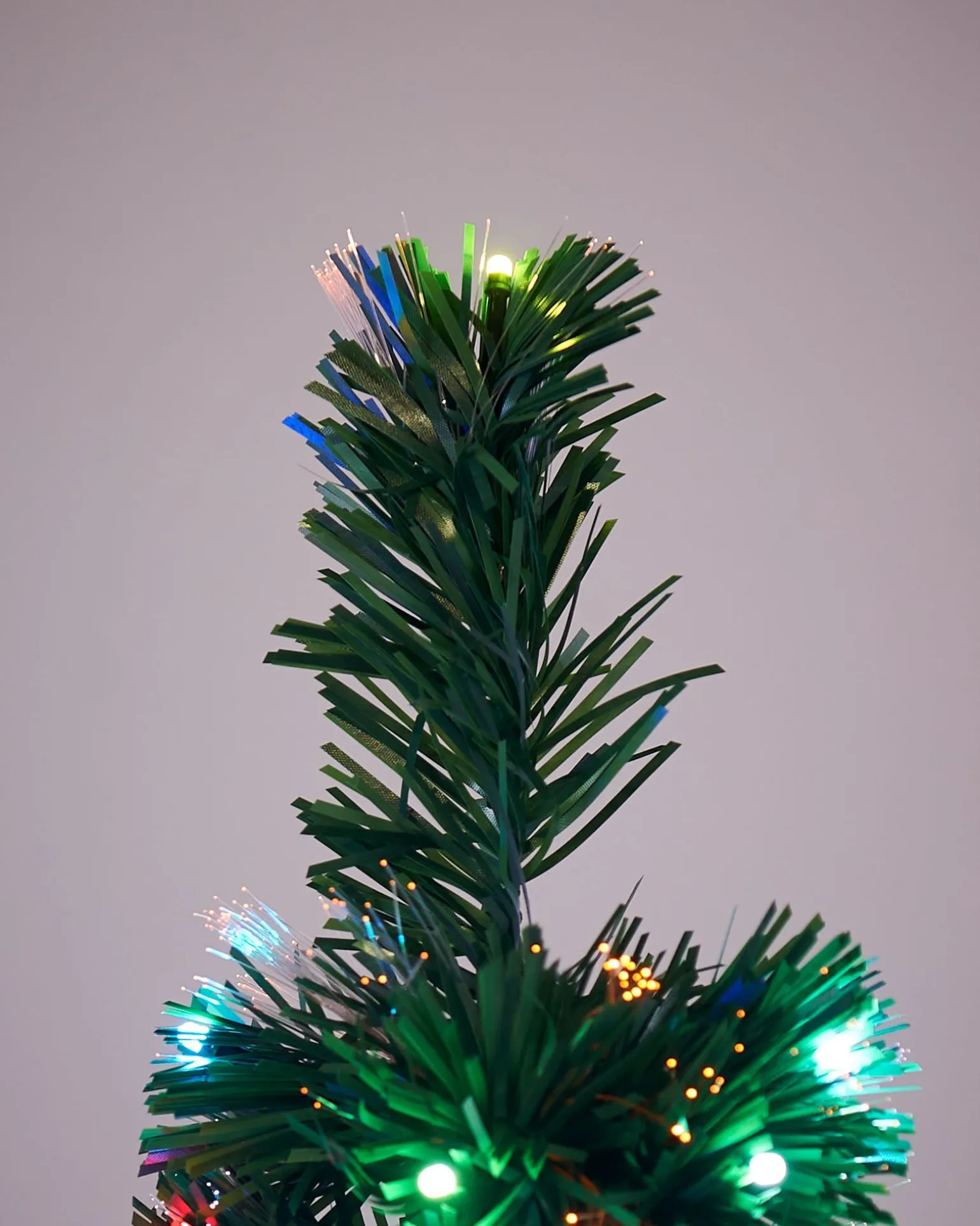 Pre-Lit Fibre Optic Multi-Colour Christmas Tree, 5 Ft