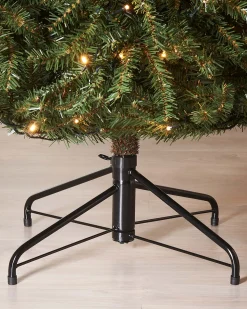 Pre-Lit Foxtail Pine Christmas Tree, 6 Ft