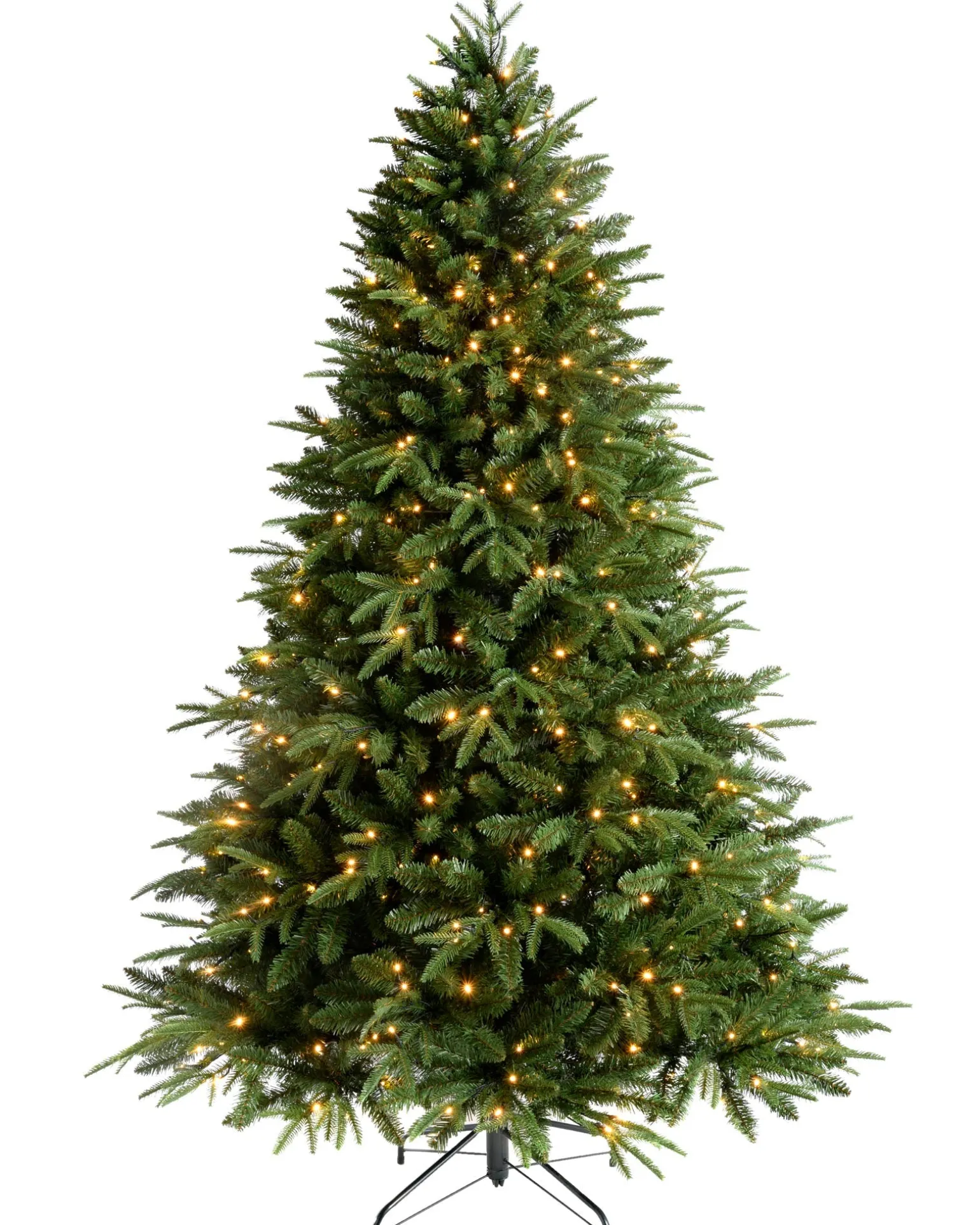 Pre-Lit Grand Alaskan Fir Christmas Tree, 7 Ft