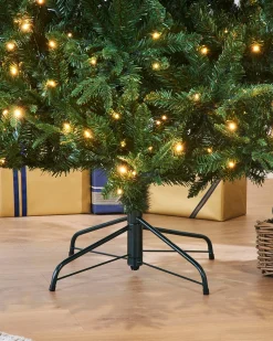 Pre-Lit Grand Alaskan Fir Christmas Tree, 7 Ft