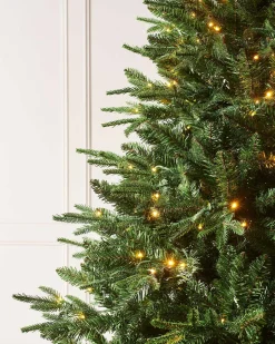 Pre-lit Grand Alaskan Fir Christmas Tree, Dual Warm White, 5 Ft