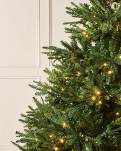 Pre-Lit Grand Nordmann Fir Christmas Tree, 6 Ft