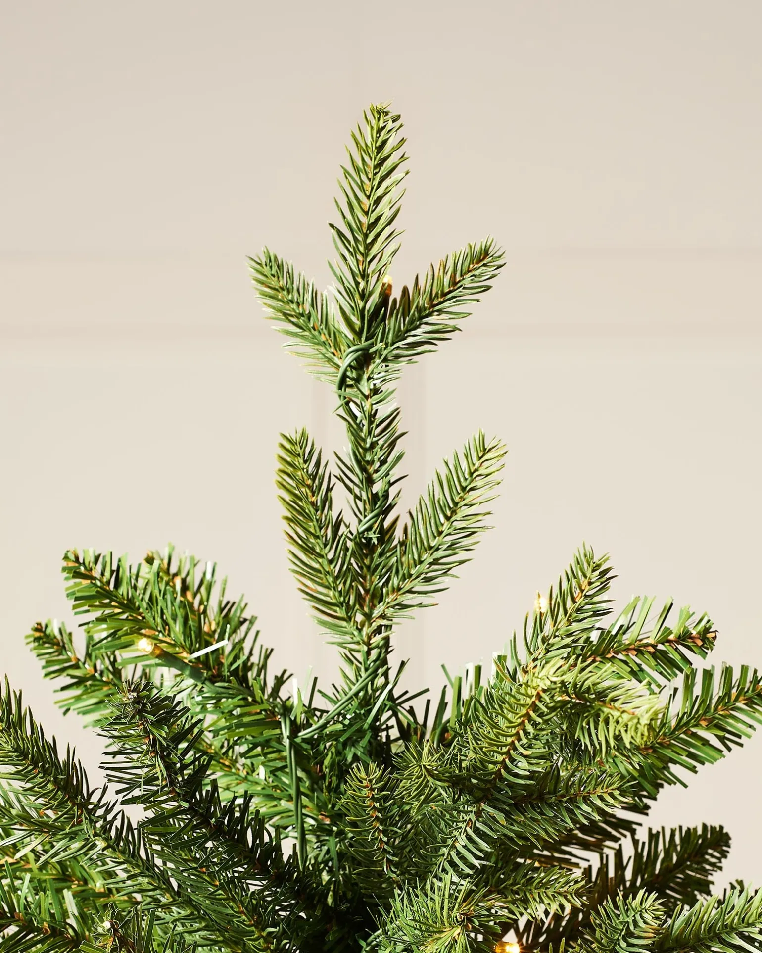Pre-Lit Himalayan Fir Christmas Tree, 6 Ft