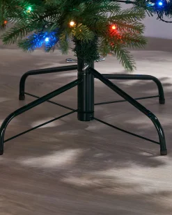 Pre-Lit Mixed Pine Christmas Tree With Remote Control Lights, 8 Ft