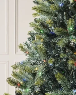 Pre-Lit Mixed Pine Dual Christmas Tree, 6 Ft