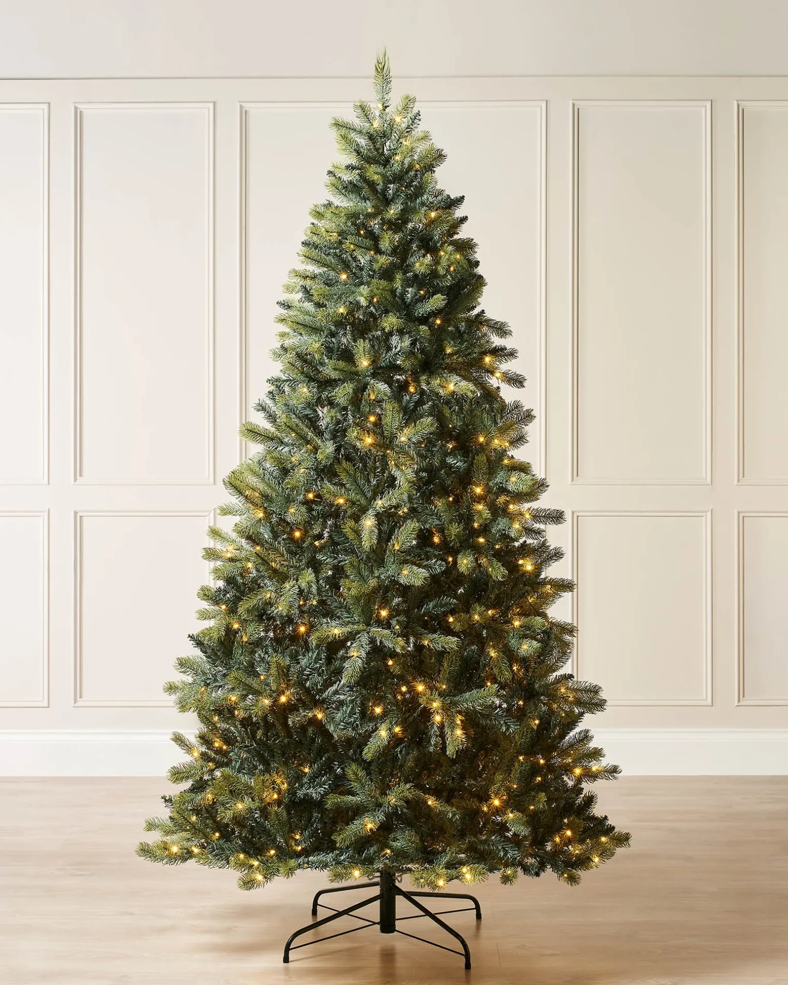 Pre-Lit Mixed Pine Dual Christmas Tree, 6 Ft