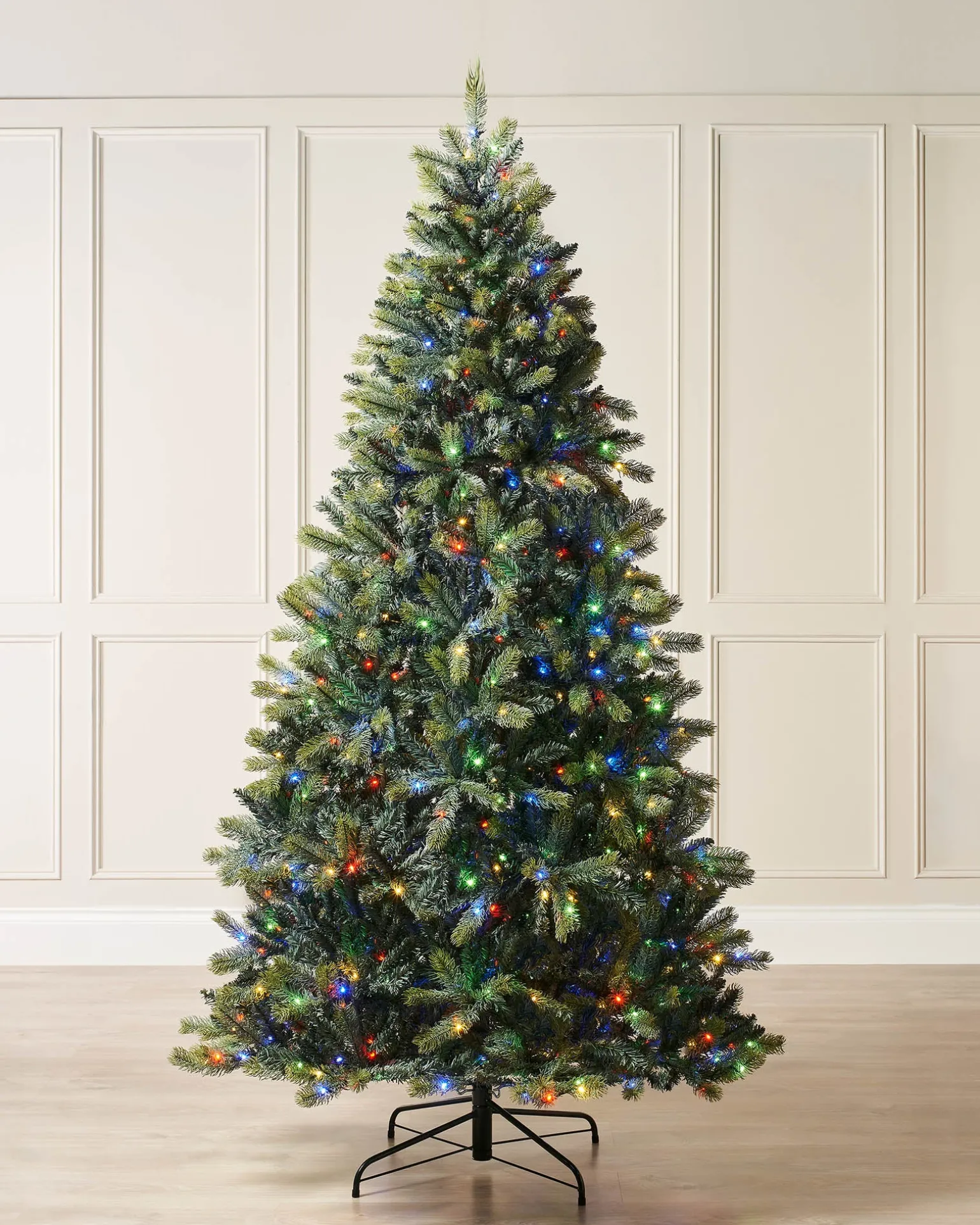 Pre-Lit Mixed Pine Dual Christmas Tree, 7 Ft