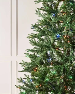 Pre-Lit Mixed Pine Natural Bark Christmas Tree, 5 Ft