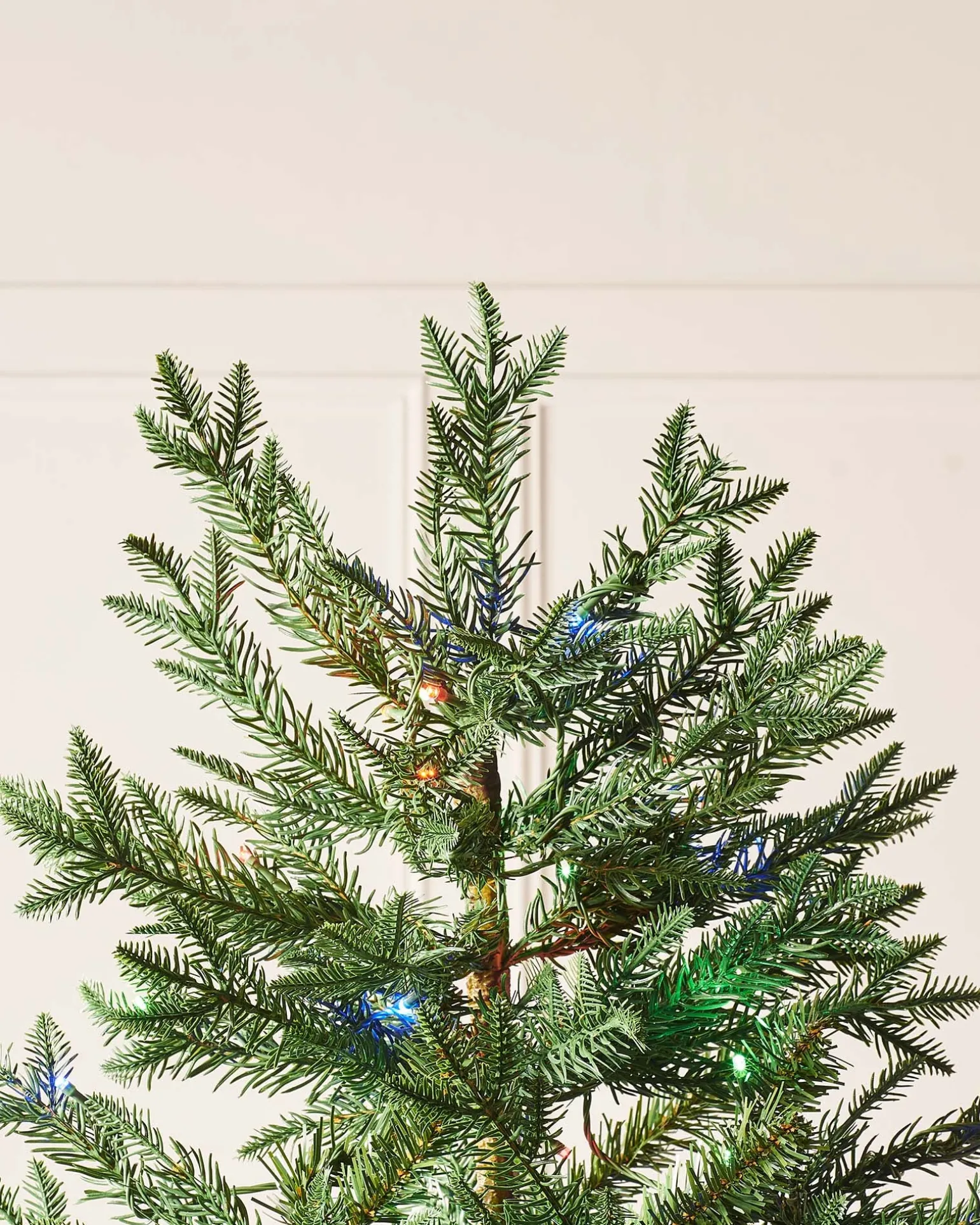 Pre-Lit Mixed Pine Natural Bark Christmas Tree, 5 Ft