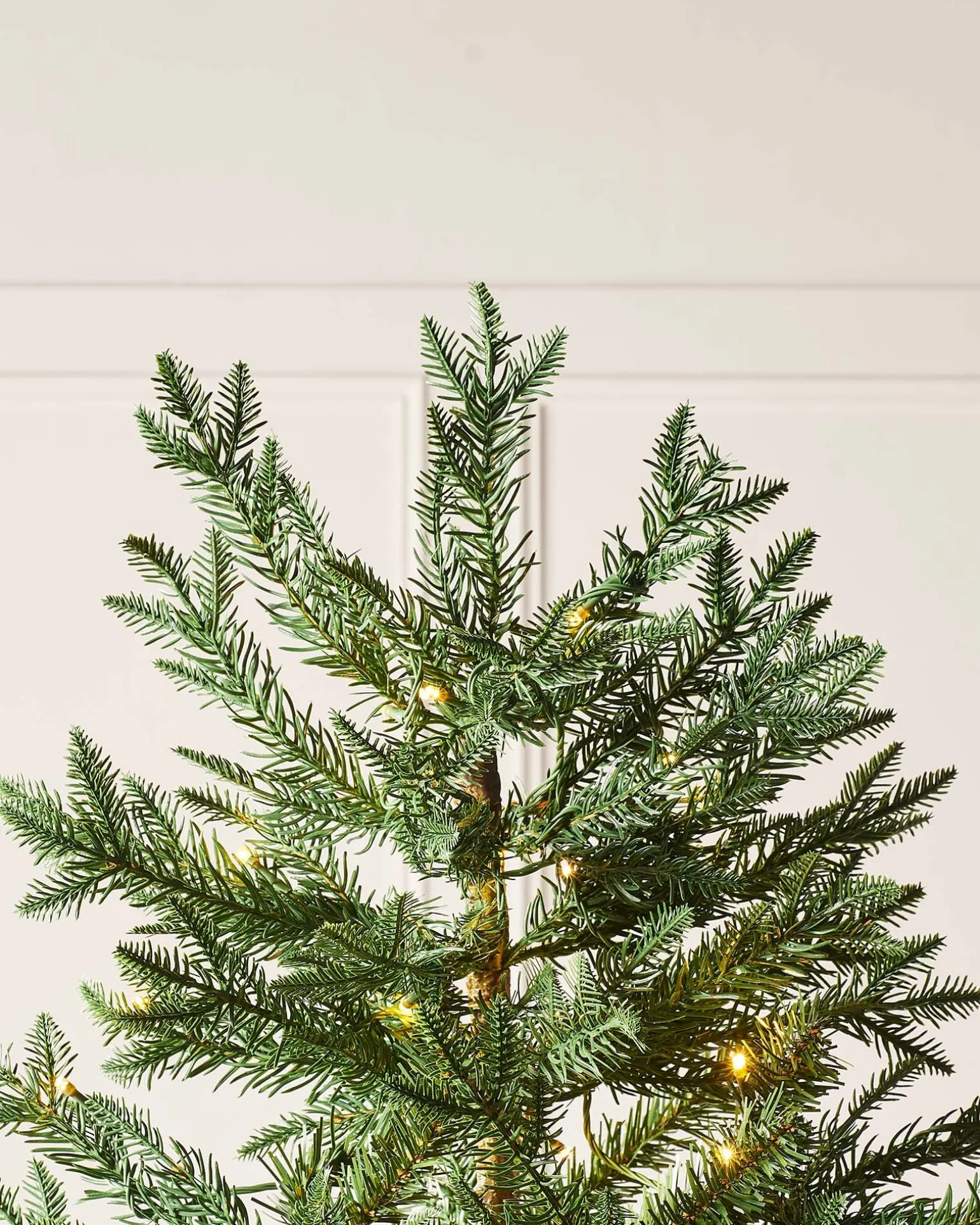 Pre-Lit Mixed Pine Natural Bark Christmas Tree, 8 Ft