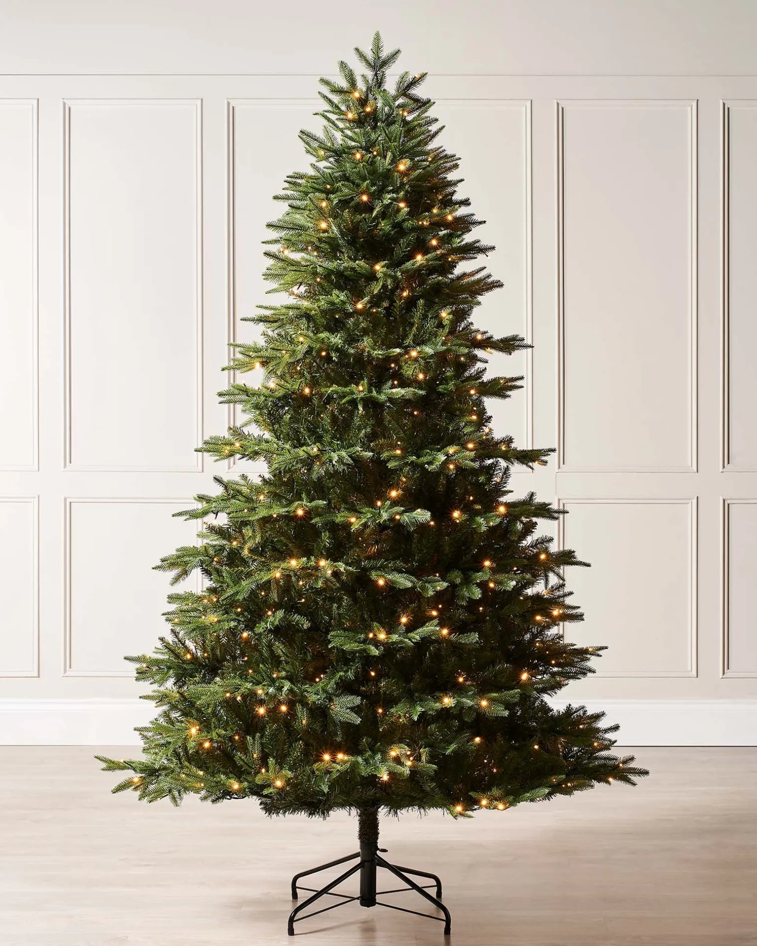 Pre-Lit Royal Fir Multi-Function Christmas Tree, 7 Ft