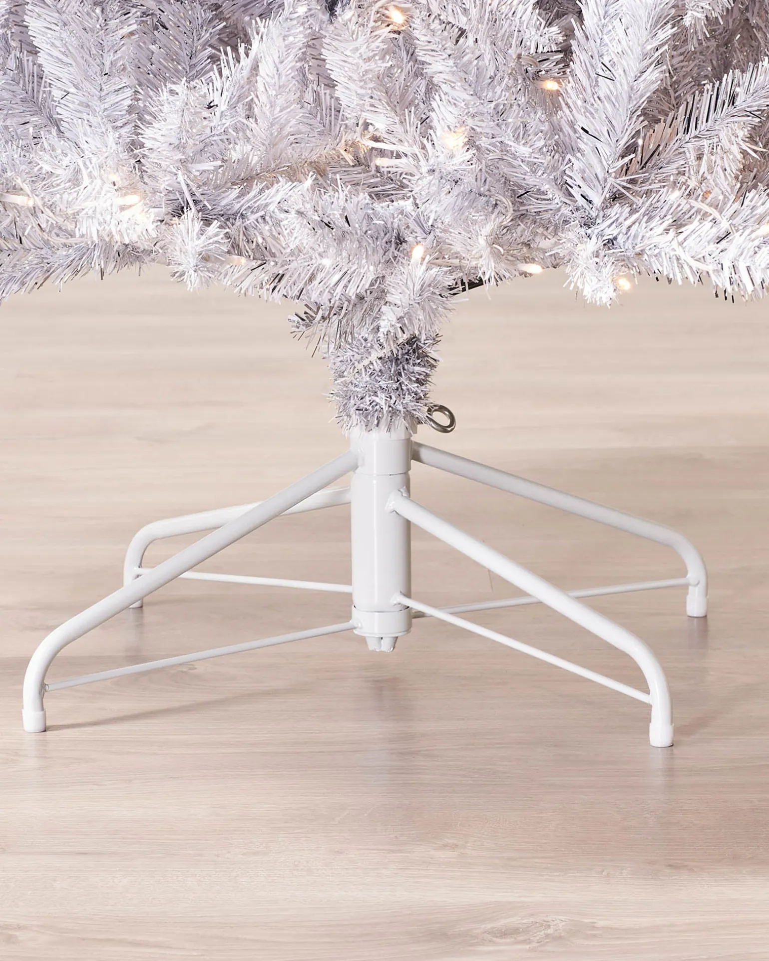 Pre-Lit Shimmering Christmas Tree, 7 Ft