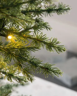 Pre-Lit Traditional Fir Multi-Function Christmas Tree, 8 Ft