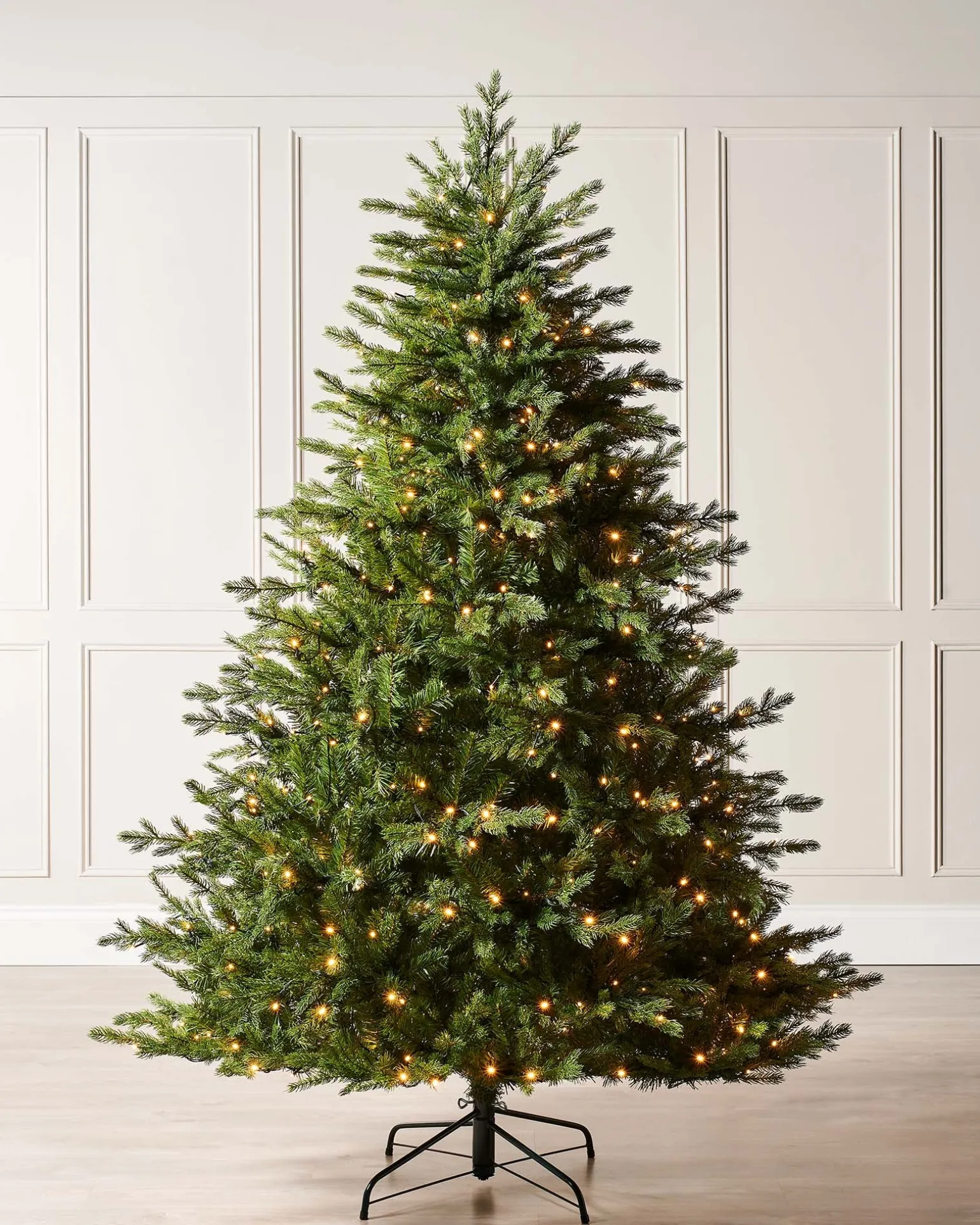 Pre-Lit Windsor Fir Christmas Tree, 8 Ft