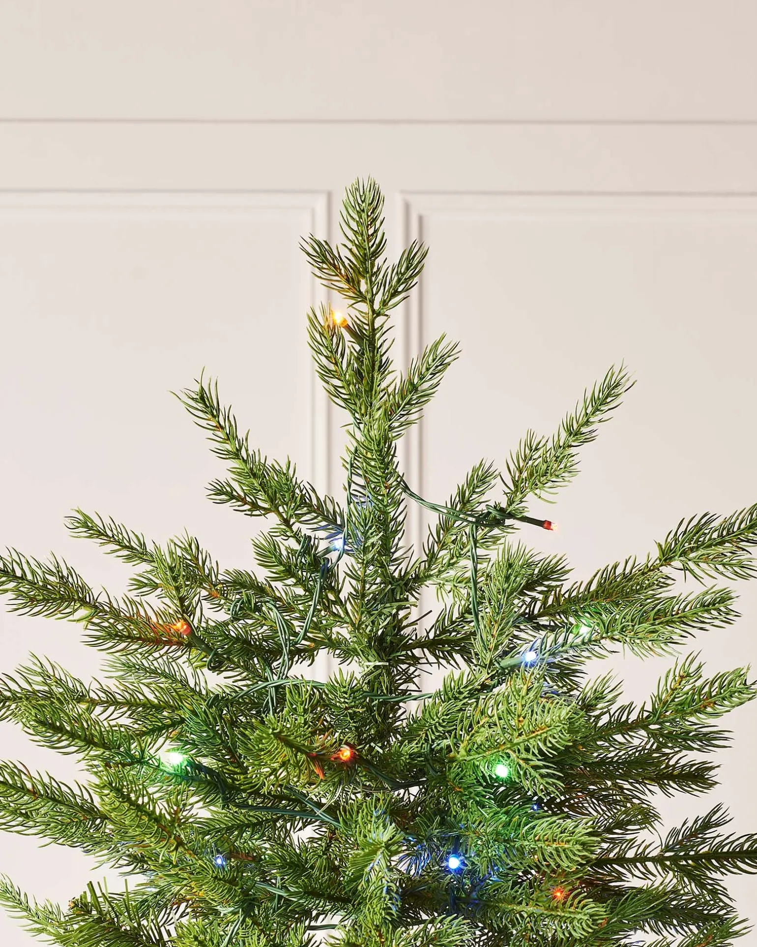 Pre-Lit Windsor Fir Christmas Tree, Dual Multi Colour, 5 Ft