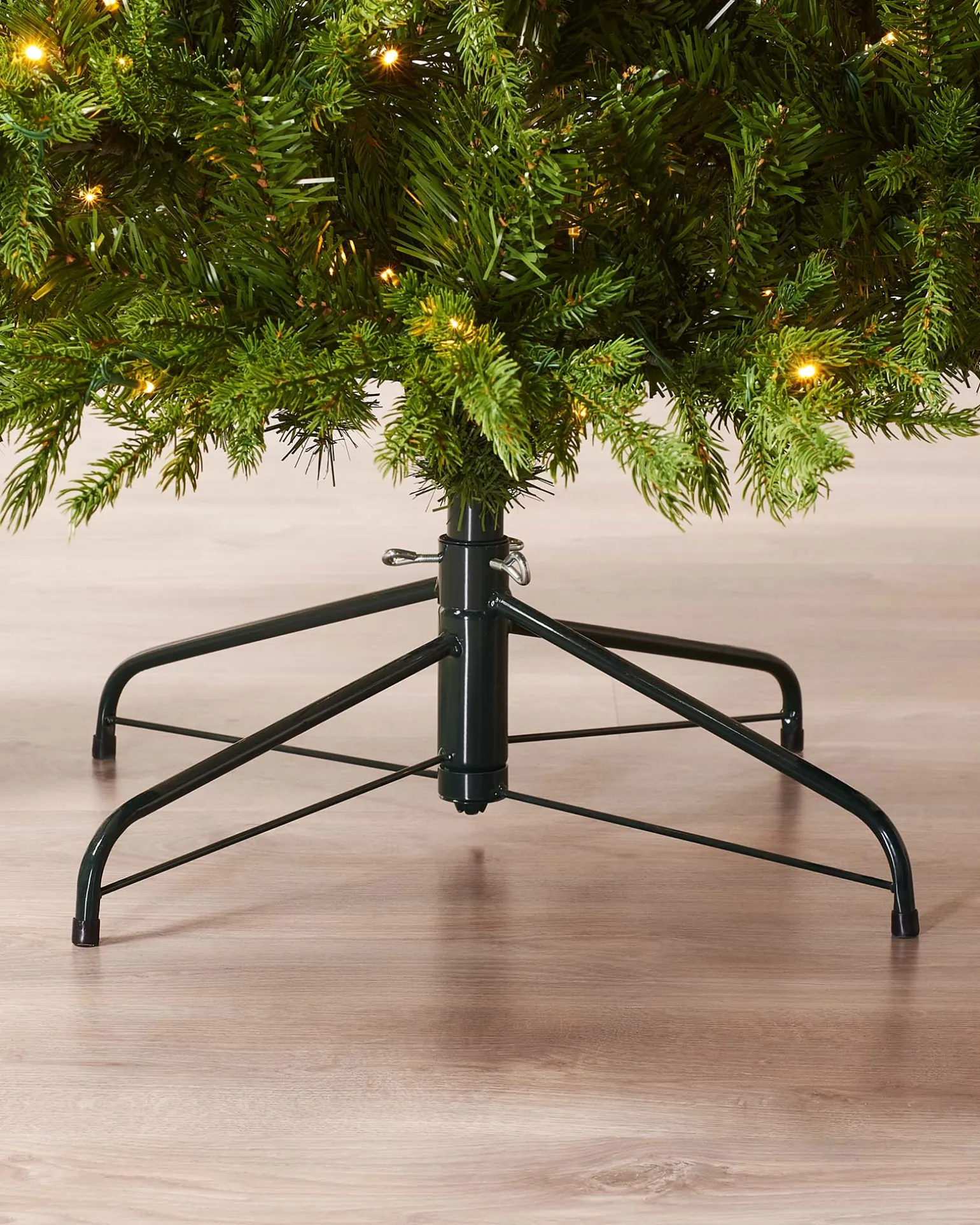 Pre-Lit Windsor Fir Christmas Tree, Dual Multi Colour, 8 Ft
