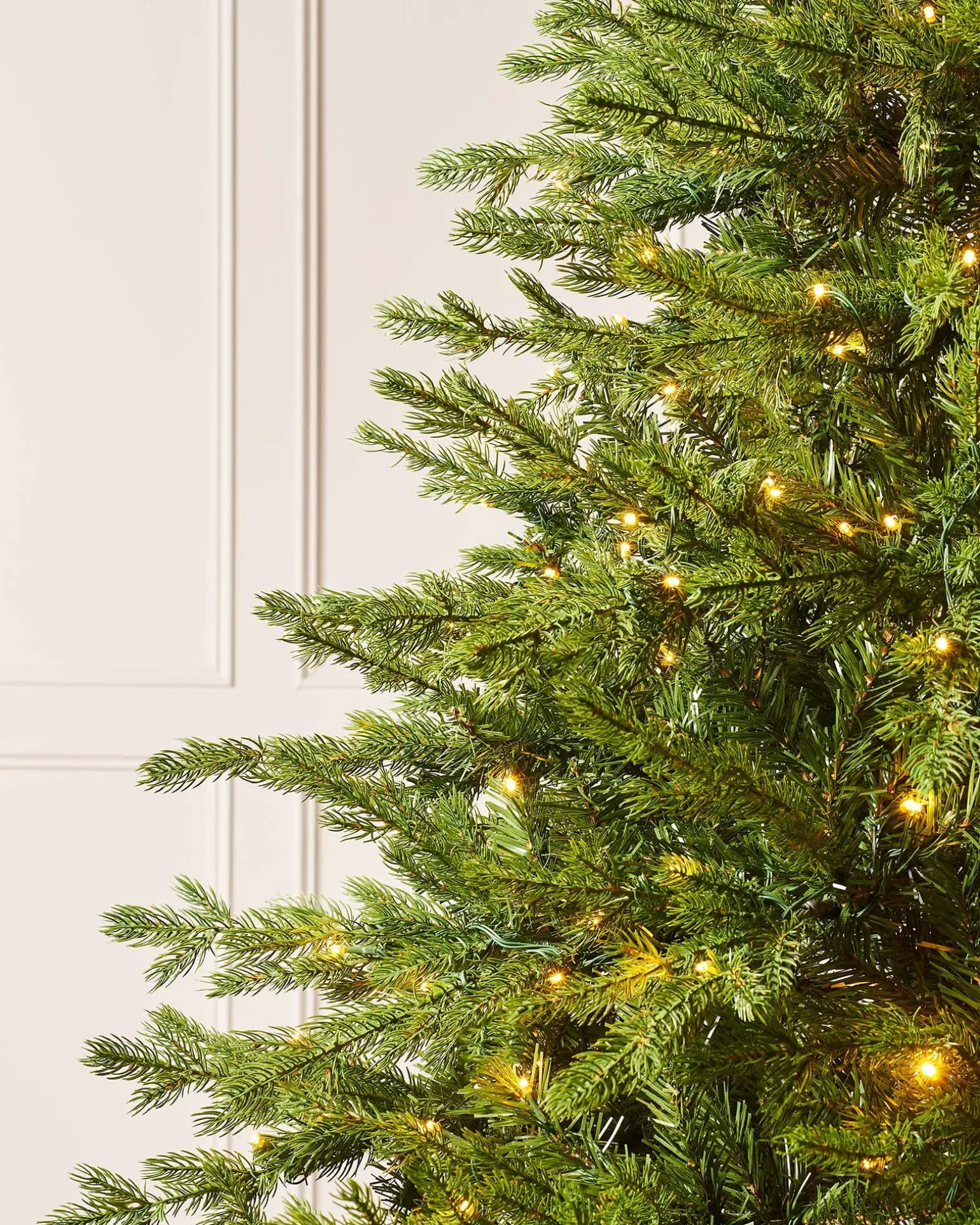 Pre-Lit Windsor Fir Christmas Tree, Dual Warm White, 8 Ft