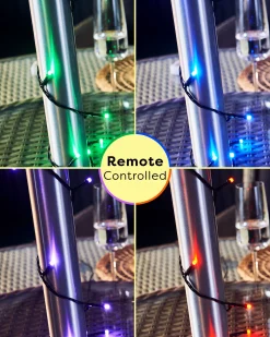 Remote Controlled 200 Colour Changing LED Light String