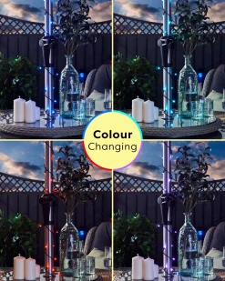 Remote Controlled 600 Colour Changing LED Light String