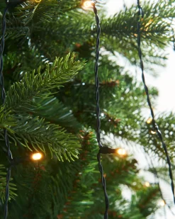 Warm White LED Christmas Tree Light String, 2 M
